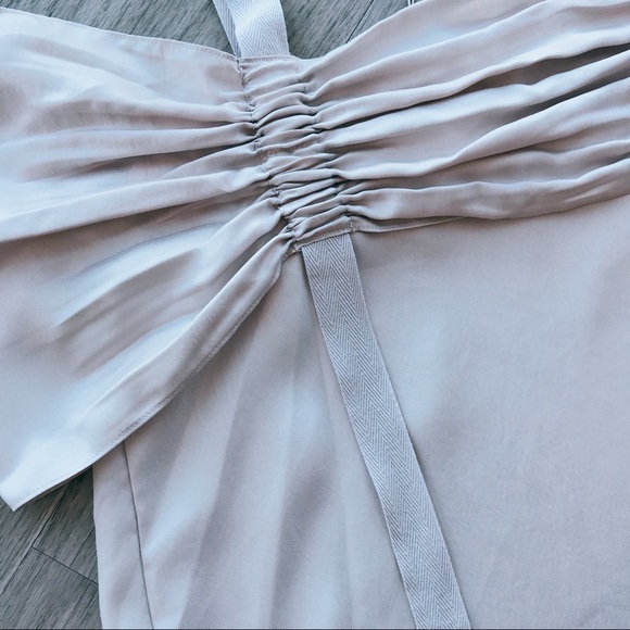 🍾 Tibi Medini Twill Camisole Stone Silk - Picture 5 of 8